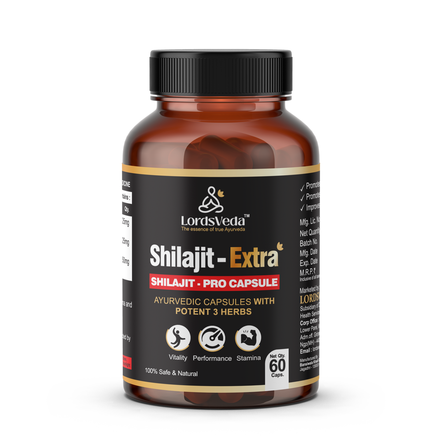 Lordsveda Shilajit Pro-Extra Capsule