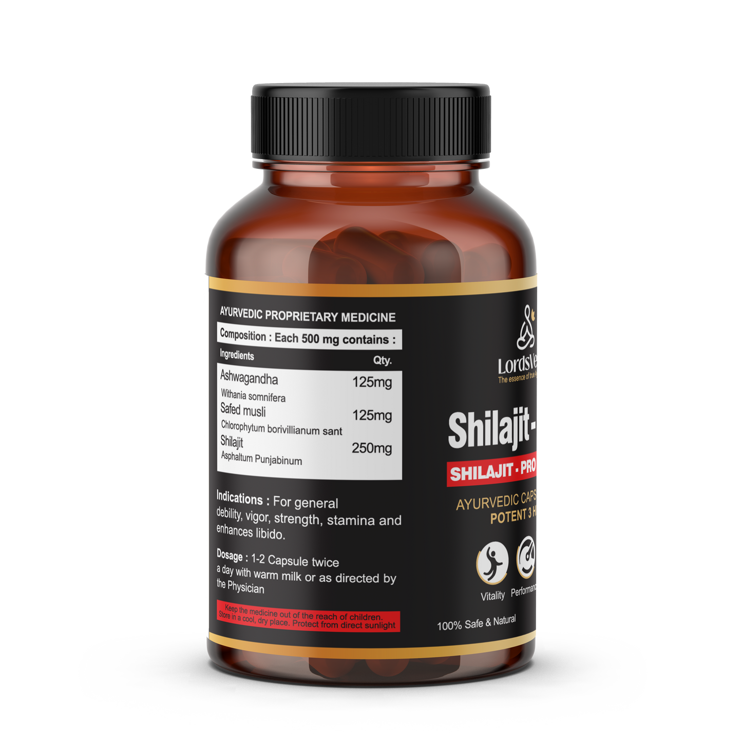 Lordsveda Shilajit Pro-Extra Capsule