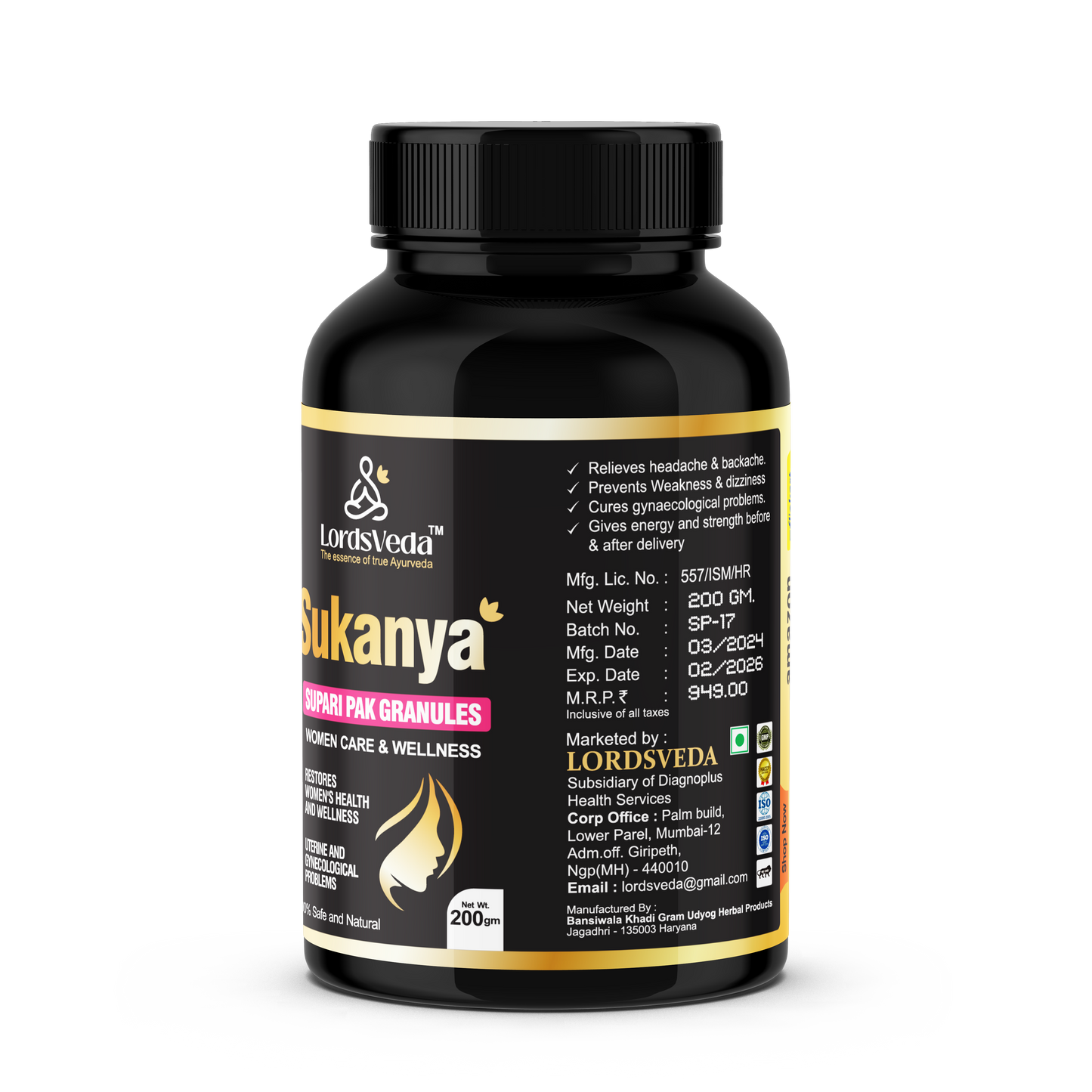Sukanya-Supari Pak Granules