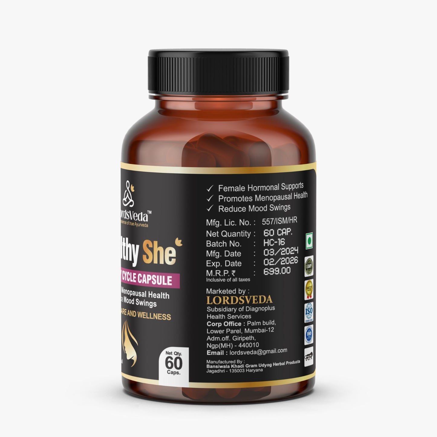 Healthy She-Promotes Menopausal Health Reduce Mood Swings