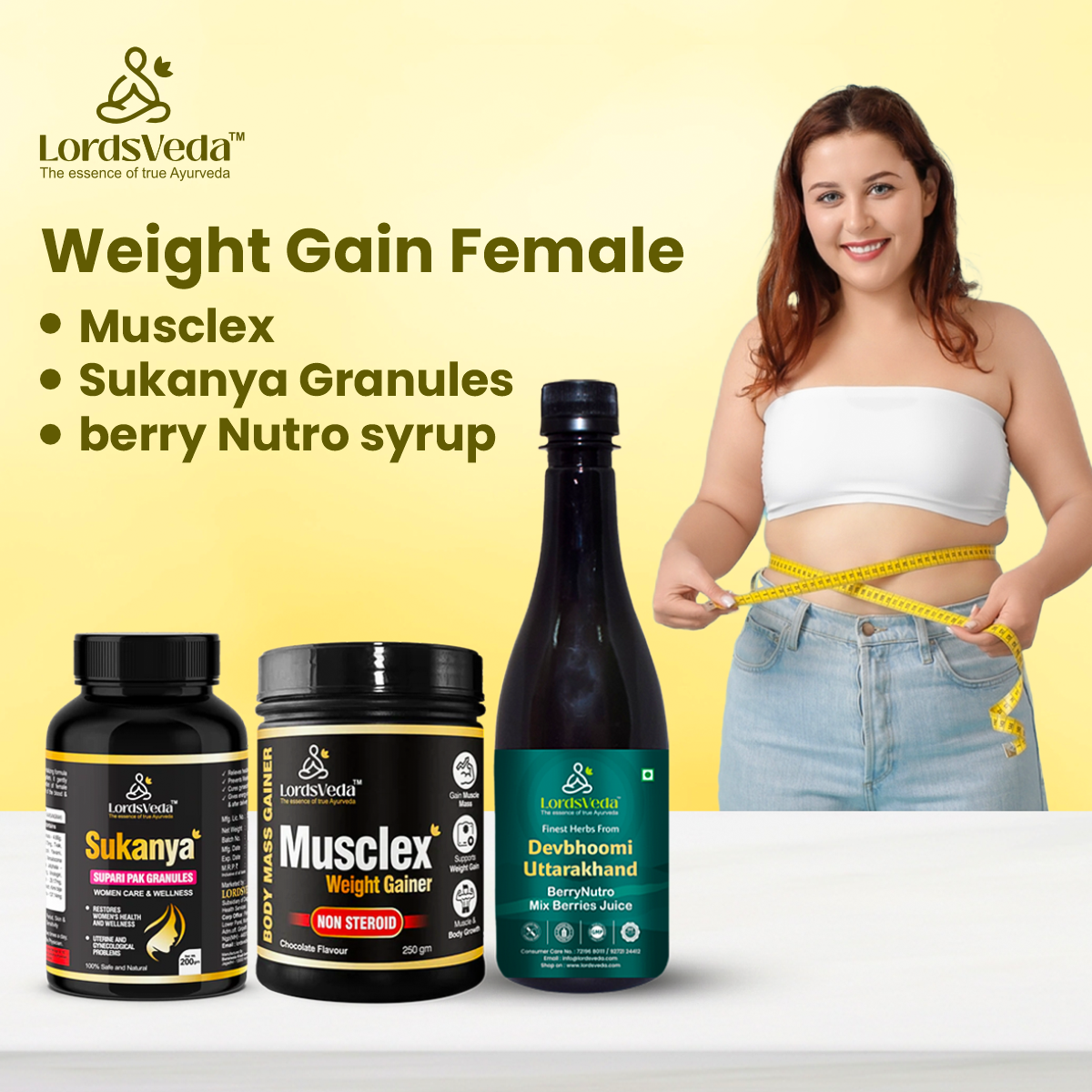 LordsVeda Power & Wellness Combo Pack