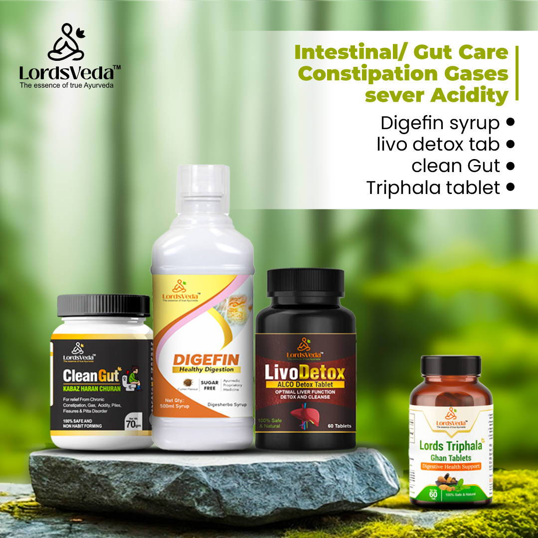 LordsVeda Ultimate Digestive & Detox Combo Pack
