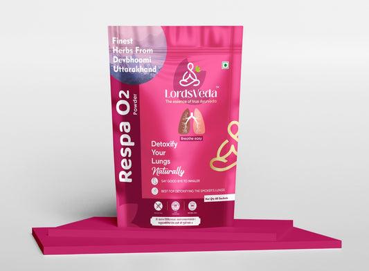 LordsVeda Lung Detox and Asthma Relief Powder
