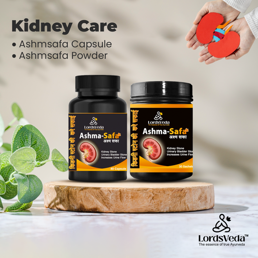 LordsVeda Ashmasafa Kidney Stone Relief Combo